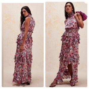 ELLIATT X Free People Dunmore Maxi Dress in Multi NWT